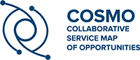 Logo for the Collaborative Service Map of Opportunities (COSMO) designer toolkit