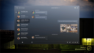 Direct messaging user interface design